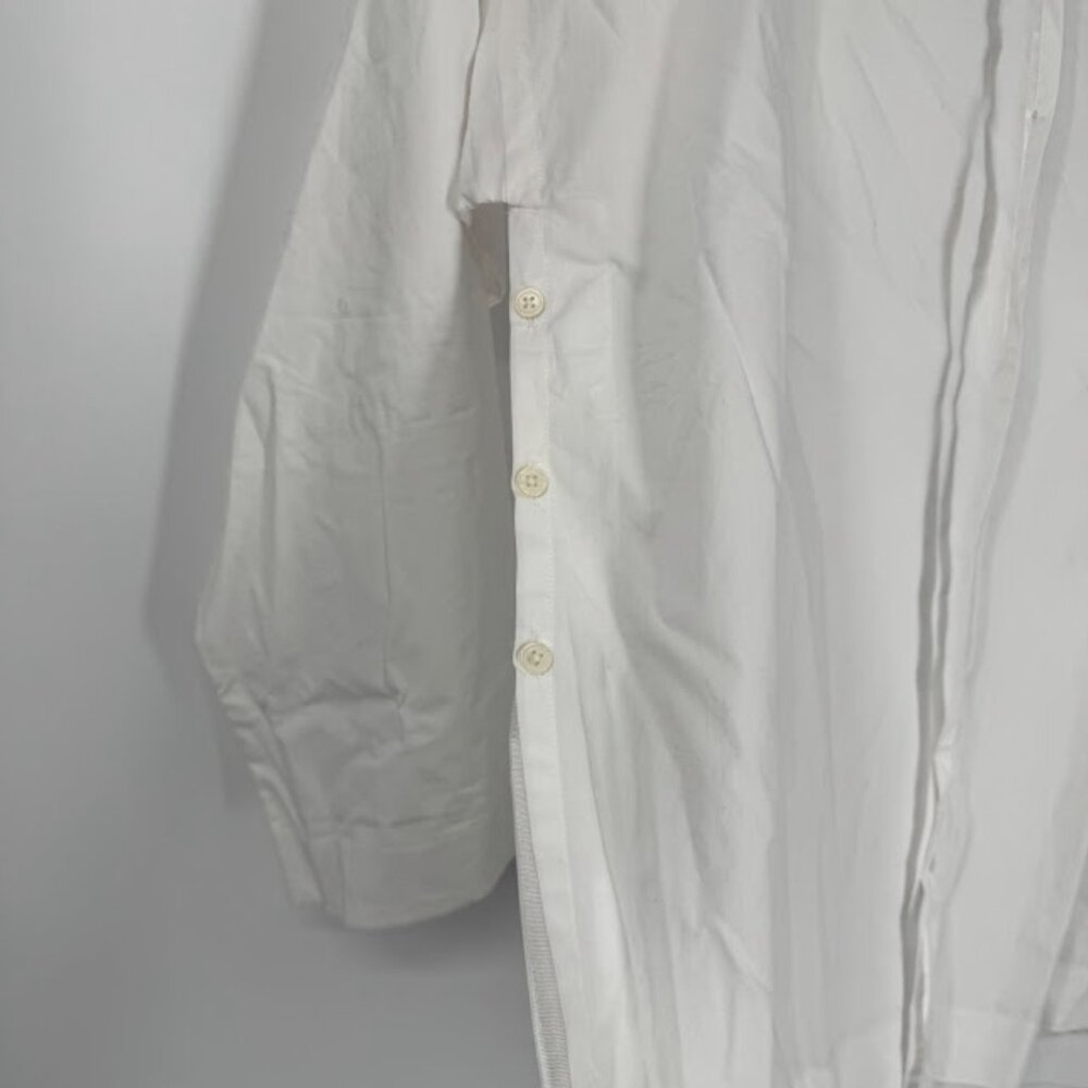 J.Crew White Cotton Poplin Boatneck Ciel Top Size XS NWT - Picture 5 of 11